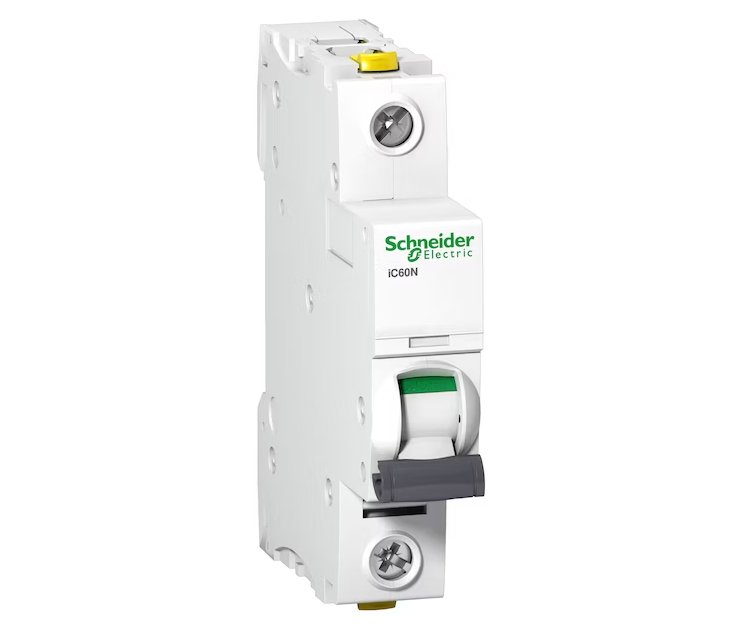 Johdonsuojakatkaisin Schneider Electric IC60N 1x2A B 6kA - KarelianStore