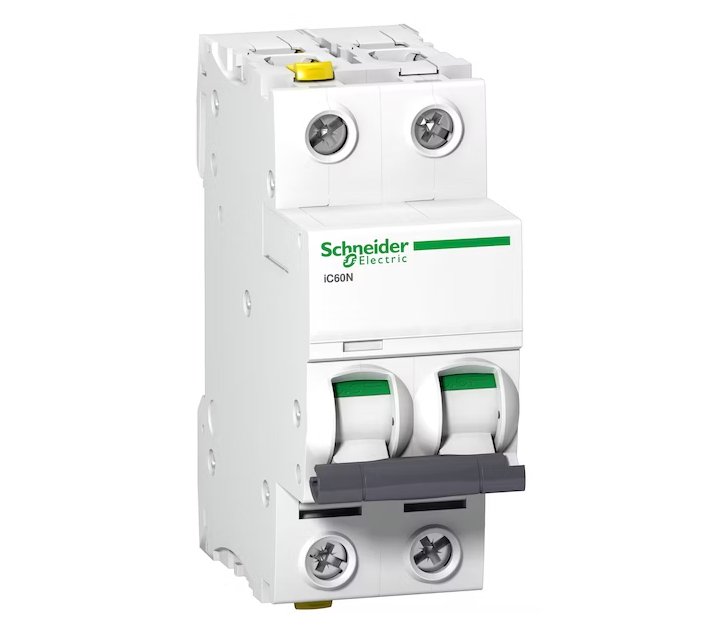 Johdonsuojakatkaisin Schneider Electric IC60N 2x10A C 6kA - KarelianStore