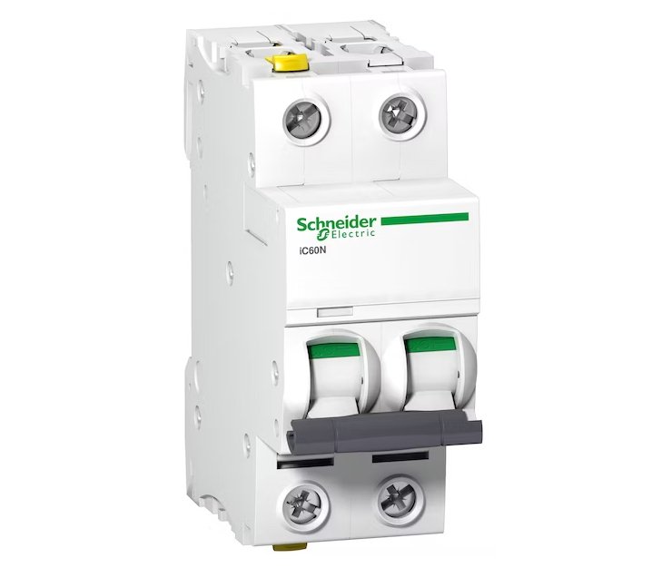 Johdonsuojakatkaisin Schneider Electric IC60N 2x16A B 6kA - KarelianStore