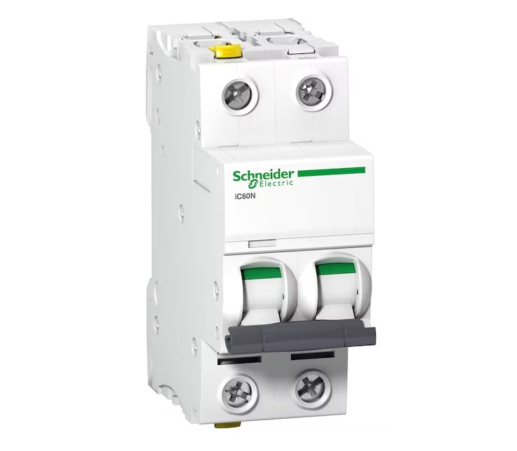 Johdonsuojakatkaisin Schneider Electric IC60N 2x6A B 6kA - KarelianStore