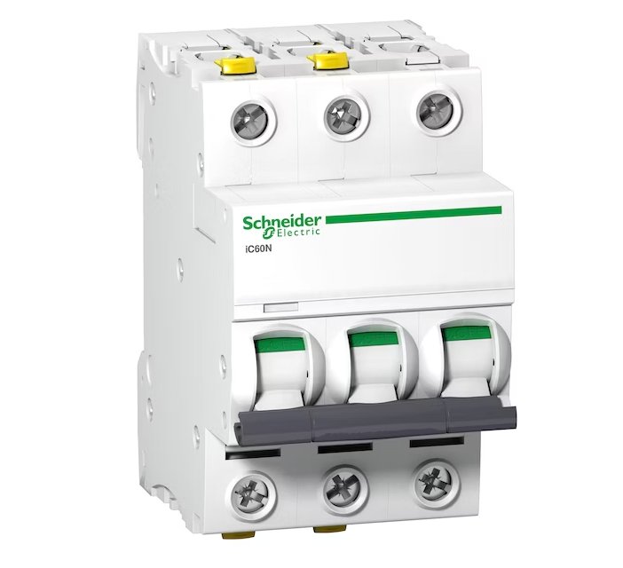Johdonsuojakatkaisin Schneider Electric IC60N 3x10A D 6kA - KarelianStore