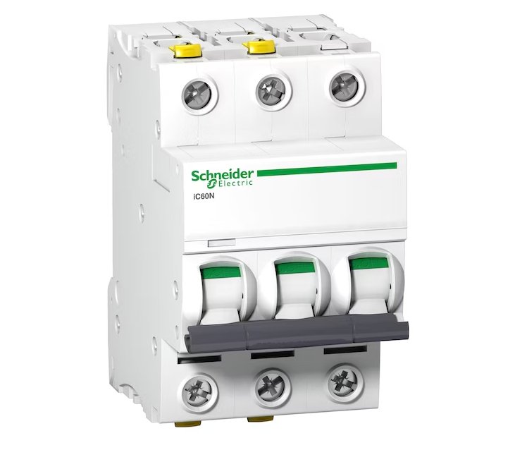 Johdonsuojakatkaisin Schneider Electric IC60N 3x16A D 6kA - KarelianStore