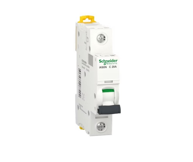 Johdonsuojakatkaisin Schneider Electric IK60N 1x20A C 6kA - KarelianStore