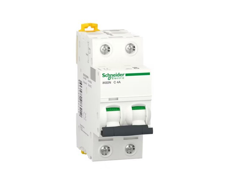 Johdonsuojakatkaisin Schneider Electric IK60N 2x4A C 6kA - KarelianStore