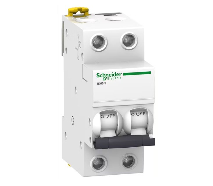 Johdonsuojakatkaisin Schneider Electric IK60N 2x6A C 6kA - KarelianStore