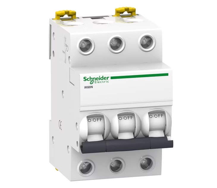 Johdonsuojakatkaisin Schneider Electric IK60N 3x10A B 6kA - KarelianStore