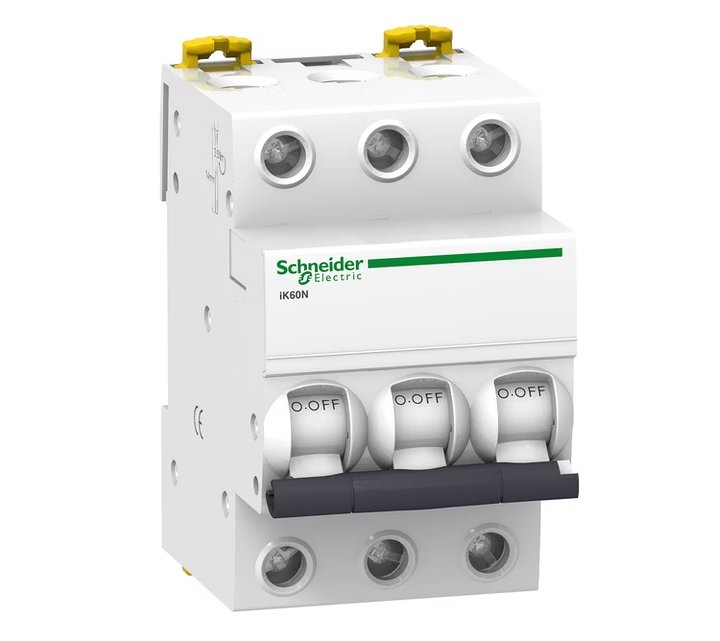 Johdonsuojakatkaisin Schneider Electric IK60N 3x25A B 6kA 3 kpl - KarelianStore