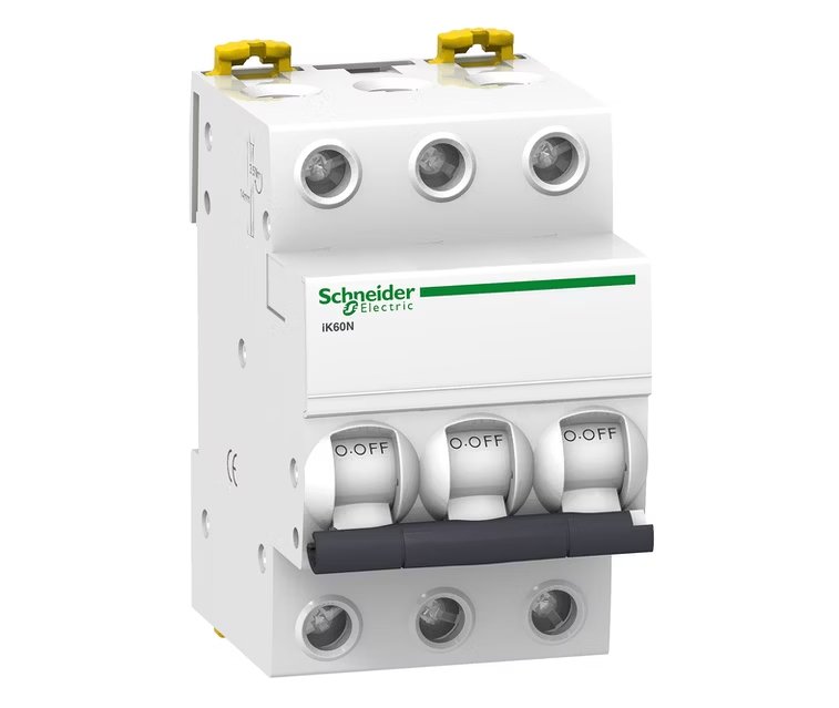 Johdonsuojakatkaisin Schneider Electric IK60N 3x32A B 6kA - KarelianStore