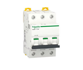 Johdonsuojakatkaisin Schneider Electric IK60N 3x6A C 6kA - KarelianStore