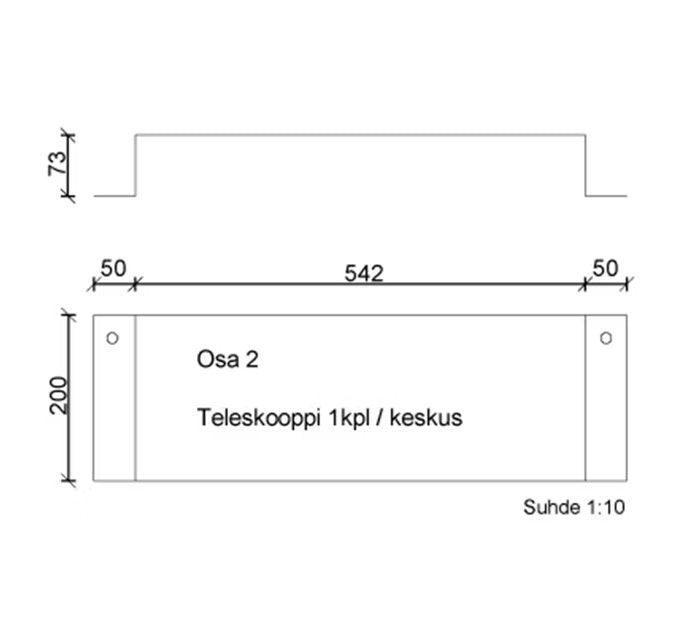 Kaapelisuoja Ensto Waltteri ESL3.06 H800 - KarelianStore