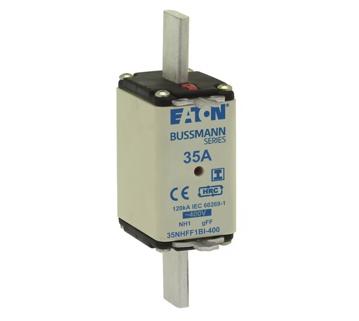 Kahvasulake Eaton 125A 400V GFF-Käyrä Koko 1 3kpl - KarelianStore