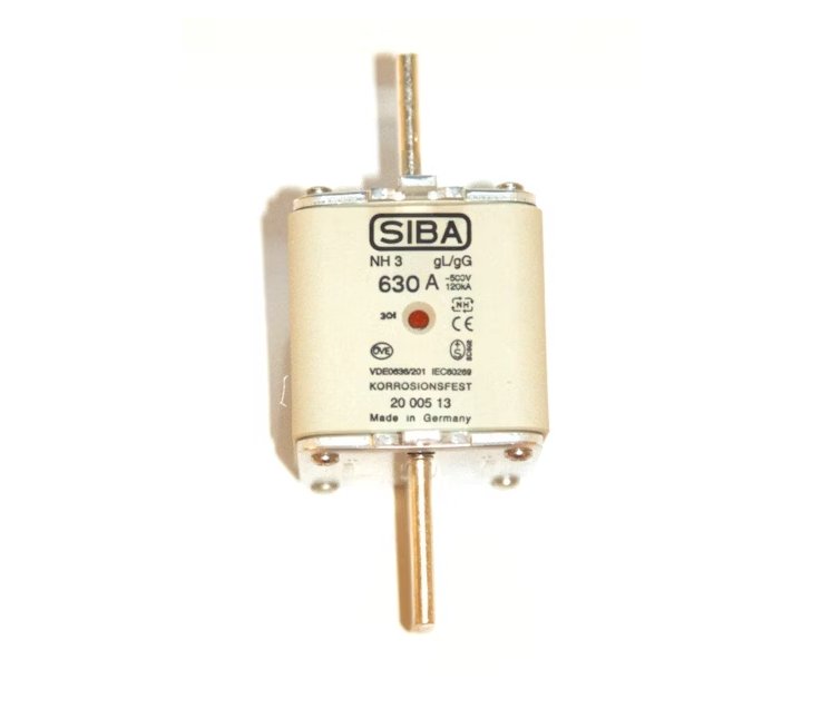 Kahvasulake Siba 3 500 gG/gL 3 630A 500V - KarelianStore