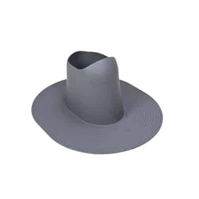 Kattoläpivienti Vilpe huopakatolle korkea harmaa - KarelianStore