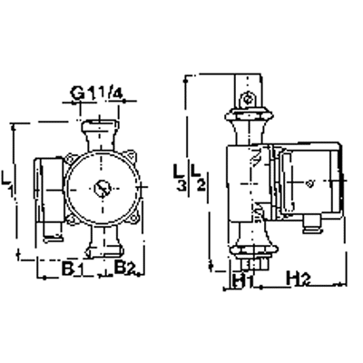 Käyttövesipumppu Grundfos Up 20-15N 1x230 150xR20 - KarelianStore