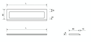 Kehys Unidrain 1500 Harjattu 1000/8mm - KarelianStore