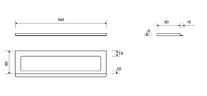 Kehys Unidrain 1500 Harjattu 600/8mm - KarelianStore