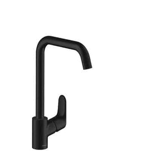 Keittiöhana Hansgrohe 31834670 Focus 260 Korkea Musta - KarelianStore