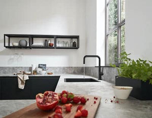 Keittiöhana Hansgrohe 72807670 Talis M54 220U PKV Musta - KarelianStore