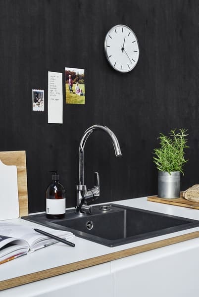 Keittiöhana Oras 1029F Safira pesukoneventtiilillä ja kääntyvällä juoksuputkella - KarelianStore