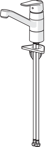 Keittiöhana Oras 1820G Vega kääntyvällä juoksuputkella ja joustavilla kytkentäputkilla - KarelianStore