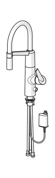 Keittiöhana Oras 2739F Optima Pesukoneventtiilillä 6V - KarelianStore