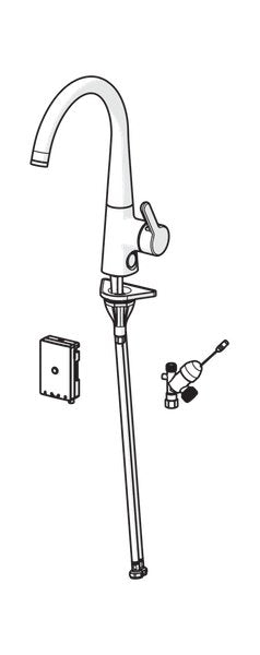 Keittiöhana Oras 3035F Inspera älykkäällä pesukoneventtiilillä - KarelianStore