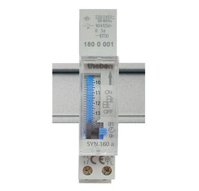 Kellokytkin Theben SUL 180A DIN Varakäynnillä 1-kan VRK - KarelianStore