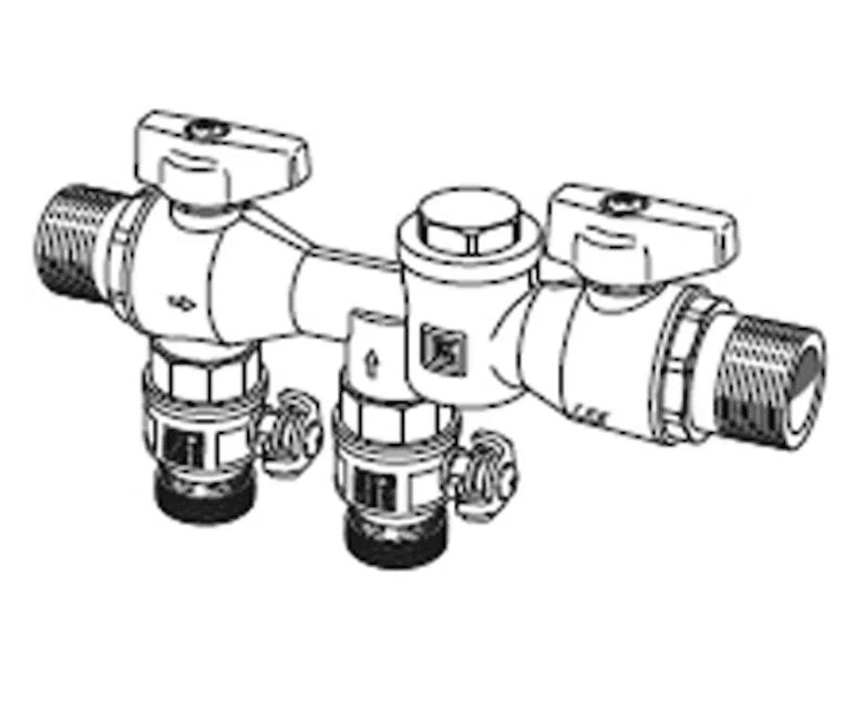 Keruupiirin Täyttöventtiili Nibe 3 KB 32 - KarelianStore