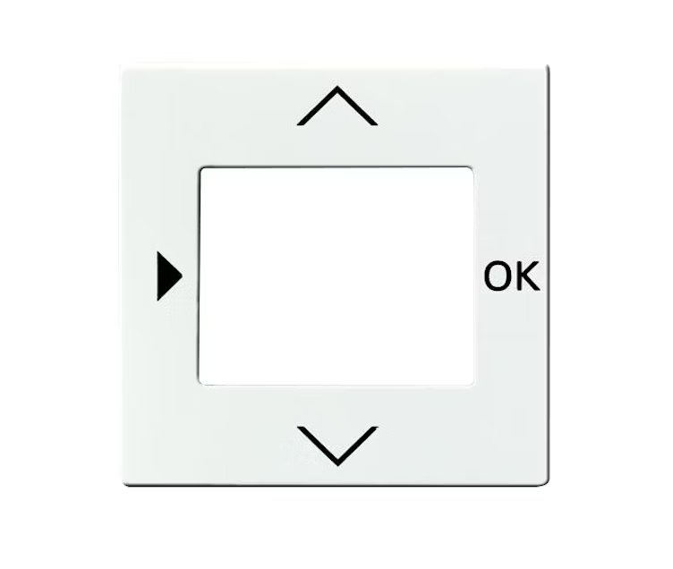 Keskiölevy ABB Impressivo Kellokytkimeen Valkoinen - KarelianStore