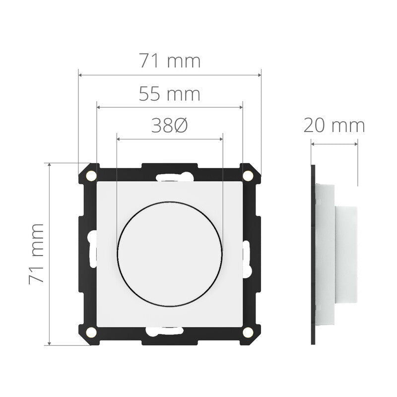 Kiertosäädin Plejd WRT-01 Langaton Exxact - KarelianStore