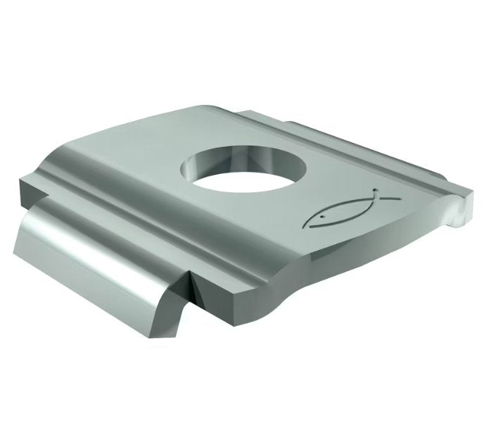 Kiinnityslevy Fischer HK Zn 26x31mm D=10.5 - KarelianStore