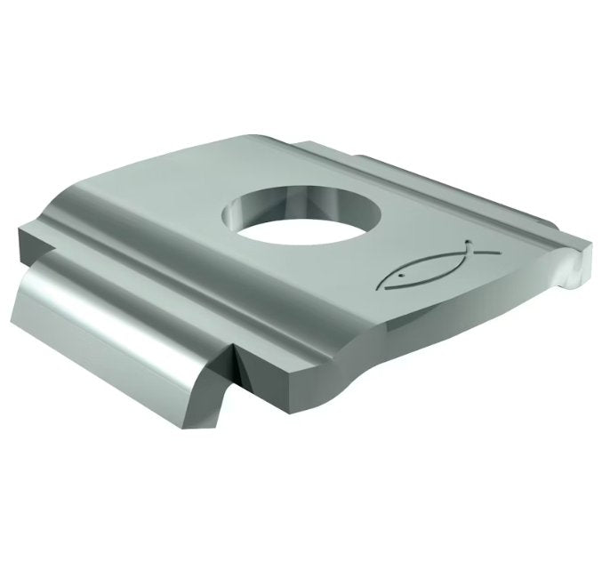 Kiinnityslevy Fischer HK Zn 26x31mm D=8.5 - KarelianStore