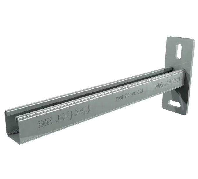 Konsolikannake Fischer Alk Zn 30/1.0mm L450mm - KarelianStore