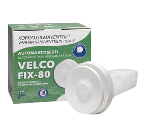 Korvausilmaventtiili Velco FIX-80 - KarelianStore