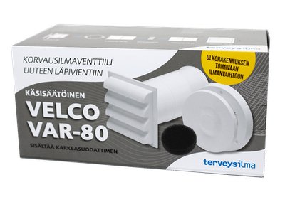 Korvausilmaventtiili Velco VAR-80 - KarelianStore