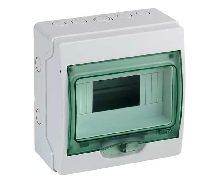 Kotelo Schneider Electric IP65 1x8 MOD P N Kiskot - KarelianStore