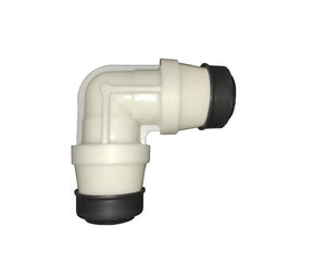 Kulmaliitin Jalpa 63mm-R2 SK 90 Kierre Pisto - KarelianStore