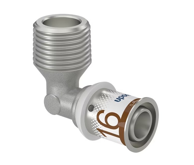 Kulmaliitin Uponor UK Uponor 90 16x1/2 S-Press Plus DR - KarelianStore