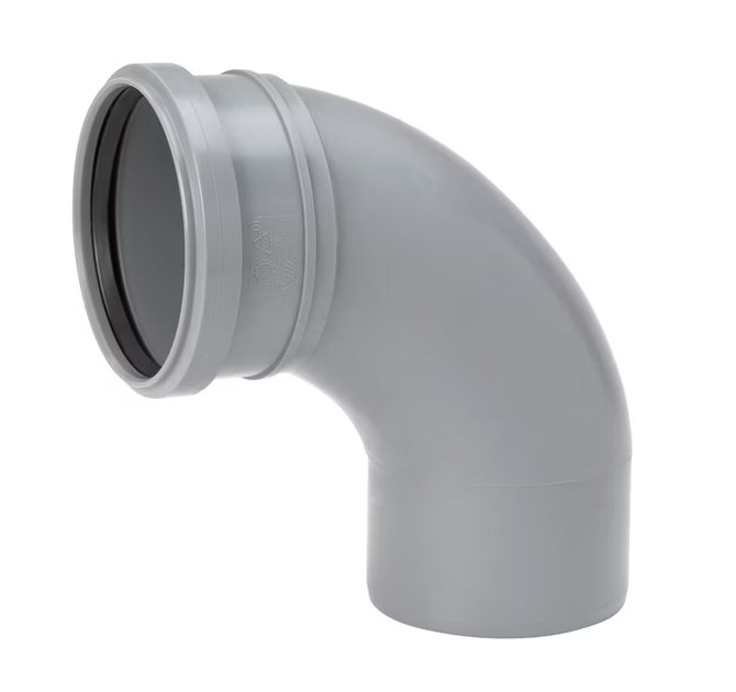 Kulmayhde Uponor HT 110x88.5 Pyöristetty PP - KarelianStore