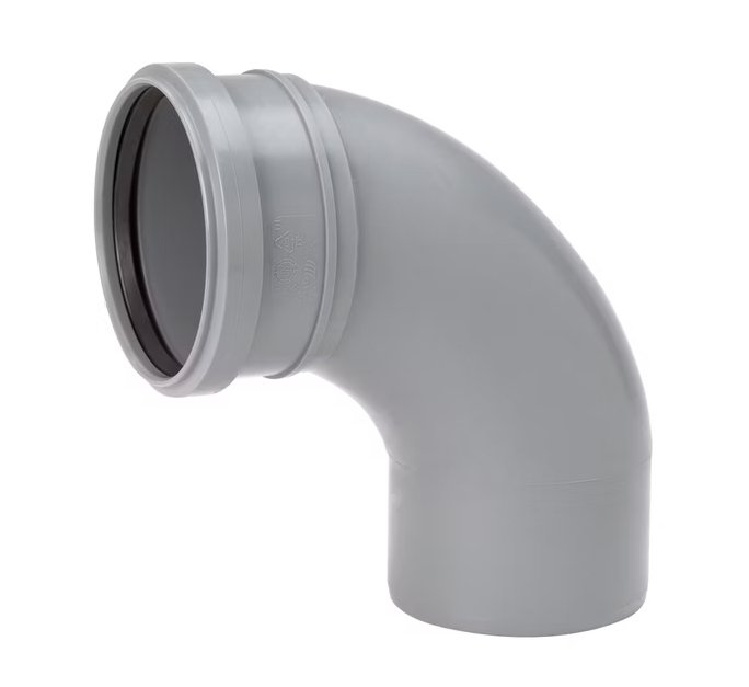 Kulmayhde Uponor HT 75x88.5 Pyöristetty PP - KarelianStore