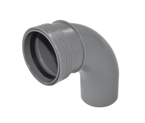 Kulmayhde Wavin HT 110x88.5 Pyöristetty PP - KarelianStore