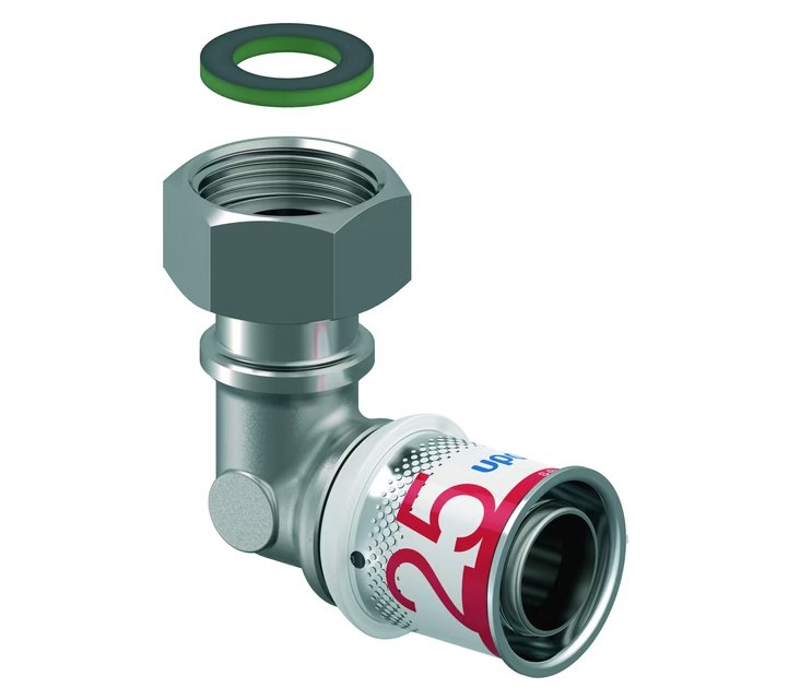 Kulmayhdistäjä Uponor Kompo SK 25x3/4 S-Press Plus DR - KarelianStore