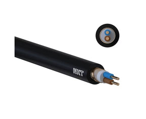 Kuparivoimakaapeli NKT HF XCMK-HF 2x1.5+1.5 RE PK200 DCA 200m - KarelianStore