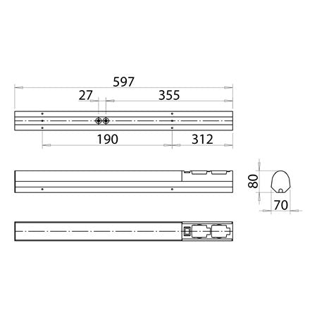 Kylpyhuonevalaisin Ensto Alisa AL142 IP44 LED 7W - KarelianStore