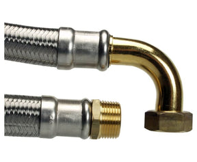 Kytkentäletku Neoperl EPDM DN25 1x600mm US Suora Kulma - KarelianStore