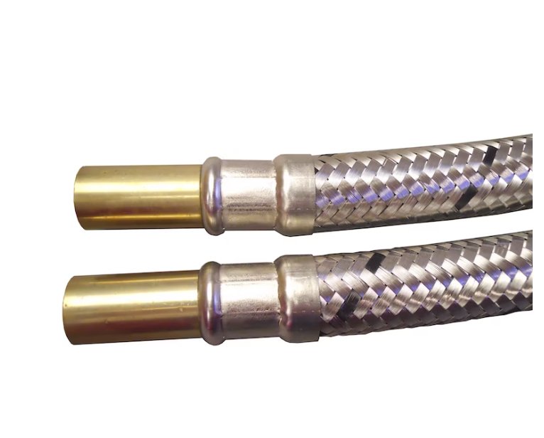 Kytkentäletku Neoperl Neoflex SIL DN25 28x28x600mm Putki/Putki - KarelianStore