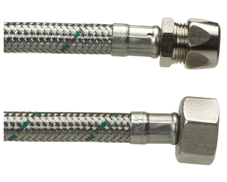 Kytkentäletku Neoperl Neoflex SPX DN8 1/2x10x300mm SK/Puserrus - KarelianStore