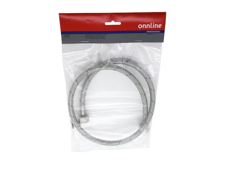 Kytkentäletku Onnline SPX IP 1/2x1000mm SK Suora/kulma DN8 - KarelianStore