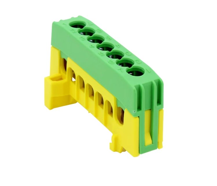 Kytkentäliitin Pollmann PE7-F2 Vihreä 7x16mm2 - KarelianStore