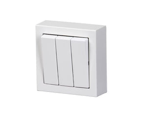 Kytkin ABB Impressivo 1+11 16AX 250V IP21 PPJ 2 Lisäliitintä Valkoinen - KarelianStore